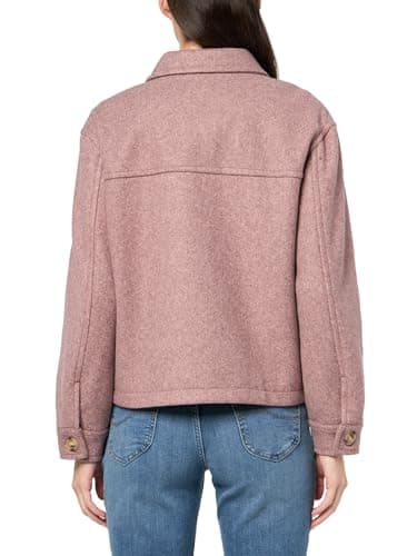 Levi's Women's Harper Wool Shortie Jacket, Rose Taupe - Image 2