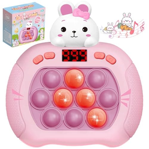 Pop Game - Light Up Fidget Toy for Kids & Adults, Quick Push Fast Push Sensory Toys for Kids 5-7 & 8-12, Handheld Relaxing Stress Relief Game for Autism, ADHD - Fun Fidget Toys for Adults & Children - Image 1