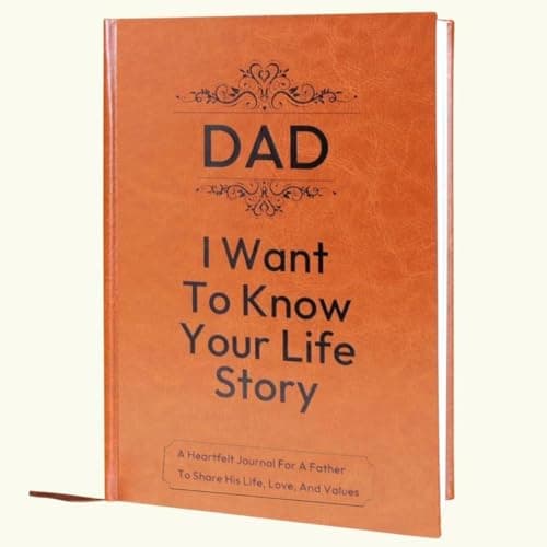 XKFCFC Gifts for Dad Birthday from Daughter Son - Dad I Want to Know Your Life Story Journal (Hardcover): Gifts for Man, Sentimental Gifts for Thanksgiving Day, Fathers Day & Christmas - Image 1