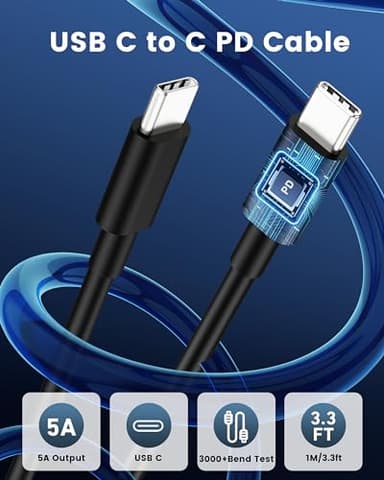 67W 3-Port Super Fast Type C Car Charger USB C for Samsung Galaxy S25 S24 S23 S22 S21 Ultra, iPhone 17/Air/16/15 Pro Max, Android, PD/QC Car Phone Adapter Accessories for Men Women + 3FT USB-C Cable - Image 5