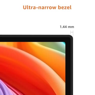 Amazon Basics 24 in Monitor, FHD 1080P, Max 100Hz, VESA Compatible, Built-in Speakers, Black - Image 6