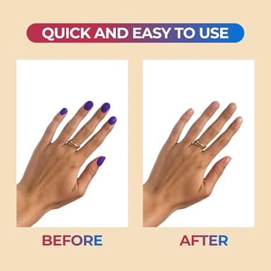 100% Pure Acetone Nail Polish Remover | Professional Quality | Easy To Use | Rapidly Removes Natural, Gel, Acrylic, and Glitter Nails | 8 Fl oz - Image 5
