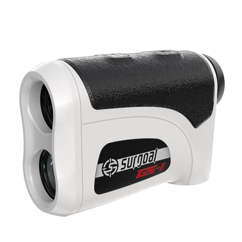 Golf Rangefinder Rechargeable Laser Distance Finder with Flag Lock, Slope Mode, Side LCD, 6X Magnification, USB-C, for Yardage & Club Selection 800-1200Yds - Image 1