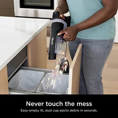 Shark Stratos Cordless Vacuum with Clean Sense IQ and Odor Neutralizer, MultiFlex Wand, Includes Crevice Tool & Anti-Allergen Brush, Up To 60 Minute Runtime, Ash Purple, IZ862H - Image 11