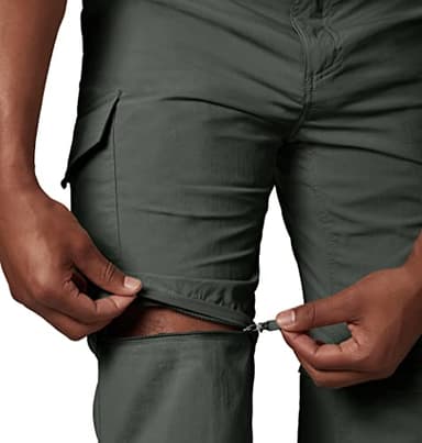Columbia Mens Ridge™ Silver Ridge Convertible Pant, Gravel, 34W x 32L US - Image 4