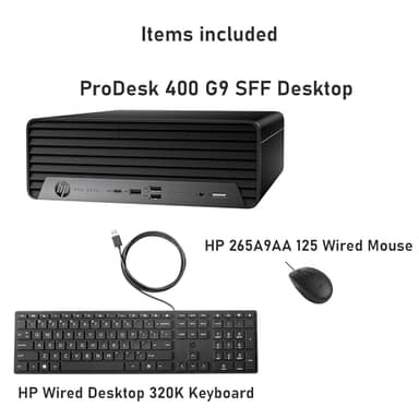HP ProDesk G9 SFF Desktop Computer| 13th Core i3 CPU| Dual 4K Display Support| 16GB RAM, 512GB SSD| WiFi| Bluetooth| HDMI, USB, RJ-45| Windows 11 Pro| Wired Keyboard & Mouse| Business & Personal Use - Image 7