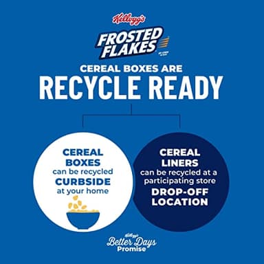 Kellogg's Frosted Flakes Breakfast Cereal, 8 Vitamins and Minerals, Kids Snacks, Large Size, Original, 10.8lb Case (10 Boxes) - Image 7