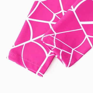 Disney Marvel Spider-Gwen Costume Girls Ghost Spider Clothes Ruffle Long Sleeve Sweatshirt and Leggings Outfit 2 Piece Set Costume Girls Fall Clothes Pink 3T - Image 9