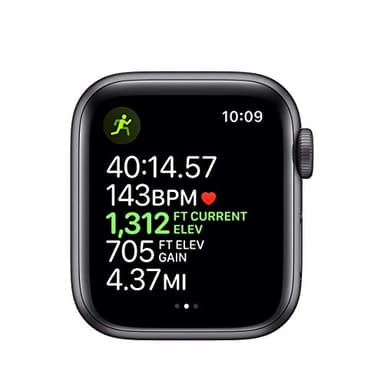 Apple Watch Series 5 (GPS, 40MM) - Space Gray Aluminum Case with Black Sport Band (Renewed) - Image 4