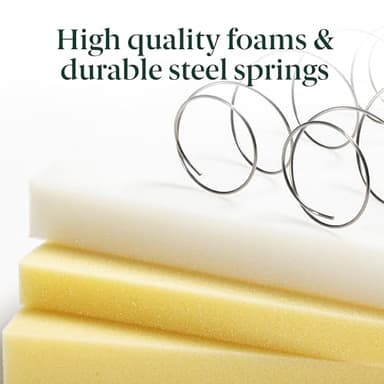 ZINUS 6 Inch Foam and Spring Hybrid Mattress, 75" x 30", Narrow, Trundle, Bunk, Day Bed, RV Compatible, Medium Firm Feel, CertiPUR-US Certified - Image 8