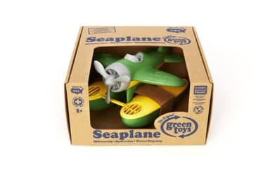 Green Toys Seaplane in Green Color - BPA Free, Phthalate Free Floatplane for Improving Pincers Grip. Toys and Games ,9 x 9.5 x 6 inches - Image 3