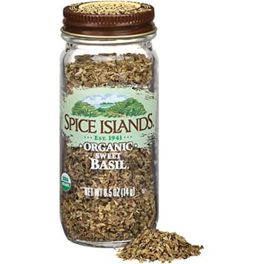Spice Islands Organic Basil, 0.5 Ounce - Image 2