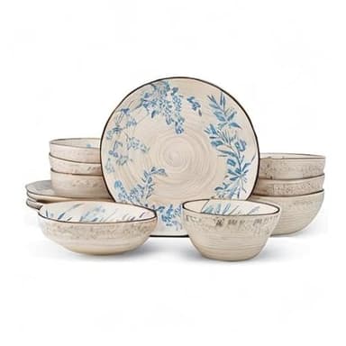 Pfaltzgraff Bella 12 Piece Dinnerware Set, Service For 4, Multicolor - Image 10