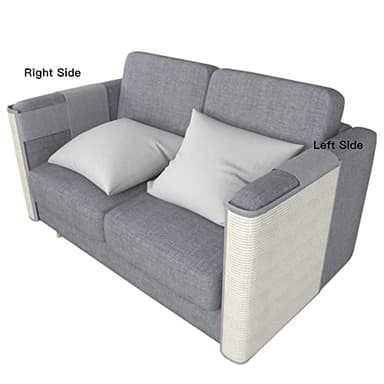 Cat Scratcher Couch- Natural Sisal Furniture Protection from Cats - Corner cat Scratcher for Couch,Chair,Sofa - Easy Installation - Image 7