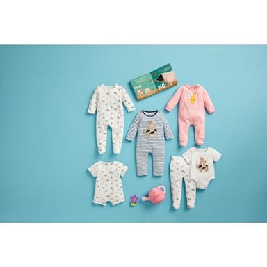 Mud Pie Baby Boy Farm Friends Stripe 1Pc; 6-9 Months - Image 2