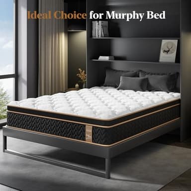 Queen Mattress 14 Inch, Cooling Hybrid Bed in a Box, Individual Pocket Springs, Motion Isolation, Targeted Hip/Shoulder/Lumbar Support, Fiberglass-Free, Ergonomic Zones, 365-Night Trial, CertiPUR-US - Image 8