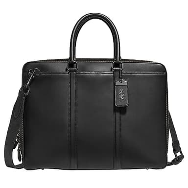 COACH Metropolitan Slim Brief, Ji/Black, One Size - Image 1