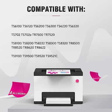 ALLWORK CLI-281XXL Compatible for Canon 281 TR8620a Ink Cartridges CLI-281XXL CLI-281 XXL to use with TR8620 TS7520 TS9520 TS9521C TR8520 TS6220 TS6320 TS8220 (3-Packs Black) - Image 2