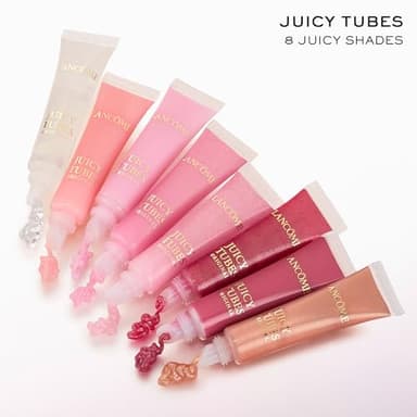 Lancôme Juicy Tubes Shine Lip Gloss - High Shine & Lasting Hydration - Vitamin E Enriched - 07 Magic Spell (Sparkle) - Image 7