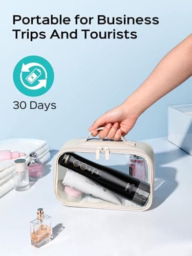 COSLUS Portable Water Flosser for Teeth: 10 Pressure Settings Professional Water Dental Pick for Orthodontic, Braces & Sensitive Gums - Cordless for Travel Use, for Adults Teens, BPA-Free, E40 - Image 6