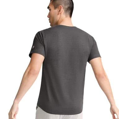 Champion mens Classic Jersey Tee Shirt, Granite Heather, X-Large US - Image 5