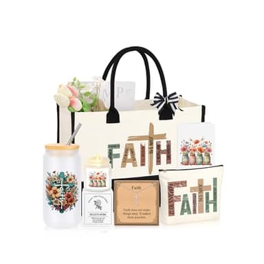 Christian Religious Gifts for Women Faith, Christmas Easter Valentines Mothers Day Unique Gifts for Christian Women Mom Daughter Sister Aunt Teacher Best Friend Grandma - Image 1