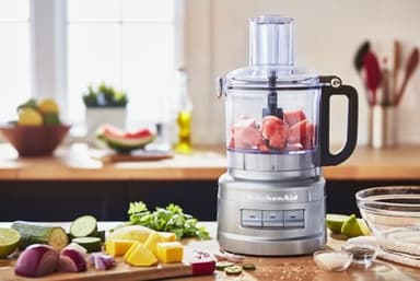 KitchenAid KFP0718CU 7-Cup Food Processor Chop, Puree, Shred and Slice - Contour Silver - Image 7
