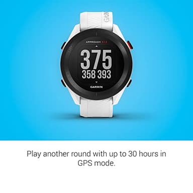 Garmin Approach S12, Easy-to-Use GPS Golf Watch, 42k+ Preloaded Courses, White, 010-02472-02 - Image 3
