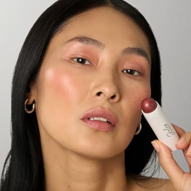 Julep Skip The Brush Cream to Powder Blush Stick - Desert Rose - Blendable and Buildable Color - 2-in-1 Blush and Lip Makeup Stick - Image 4
