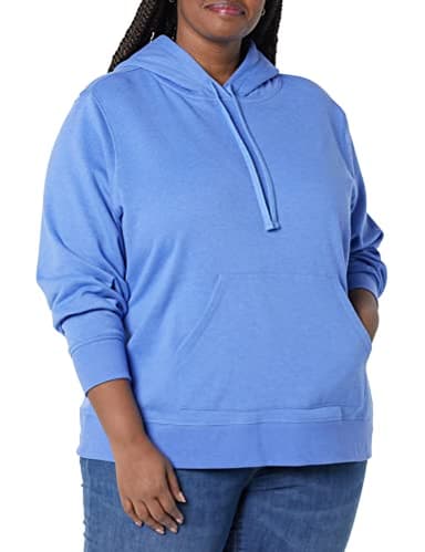 Amazon Essentials Women's Regular-Fit Fleece Pullover Hoodie (Available in Plus Size), Blue Heather, XX-Large - Image 3