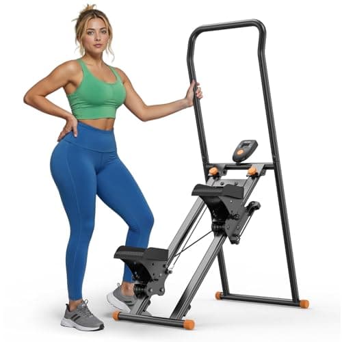 Niceday Steppers for Exercise at Home, Stair Stepper/Climber with Handlebar, Stair Master with 300LBS Loading Capacity - Image 1