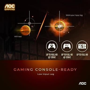 AOC Q27G3XMN 27" QHD Gaming Monitor, 2560x1440, Mini LED, 180Hz 1ms GtG, HDR 1000, sRGB137.5%, HDMI 2.0 x 1, DisplayPort 1.4 x1, Adaptive Sync, 3-Year Zero-Bright-dot - Image 4