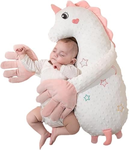 Baby Patter for Sleep, Baby Startle Prevention Sleep Aid Companion, Soothing Patting Sleeping Toy with Soothing Palm Pad, 3 Levels Adjustable Simulation of Mother's Automatic Palm Slapping (L) - Image 1