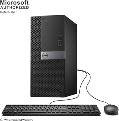 Dell Optiplex 7040 MT Desktop i7 Computer PC, 7040 Tower Quad Core i7-6700 3.4GHz to 4.0GHz, 32GB RAM, 512GB SSD, RGB Keyboard, Win10 pro(Renewed) - Image 2