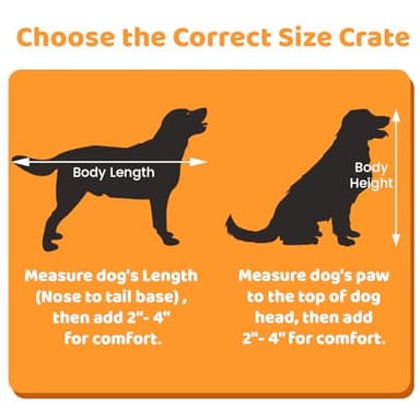 Homey Pet 37 inch Stackable Heavy Duty Dog Crate, Indestructible Escape Proof Dogs Cage Kennel with Lockable Wheels, Removable Tray & Metal Grid, Double Doors for High Anxiety Medium/Small Dogs - Image 8