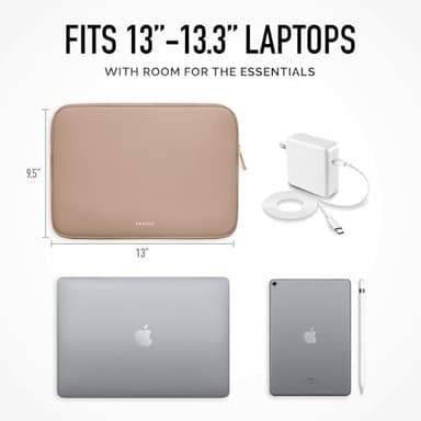 Vandel Slim Laptop Sleeve 13-13.3 inch Laptop Case for Macbook Air 13/Pro 13 Inch- Protective Macbook Case Sleeve, Tablet Carrying Bag Pouch for Lap Top Notebook, Chromebook, Dell, Asus Computer Cover - Image 4