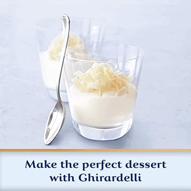GHIRARDELLI Premium White Chocolate Baking Bar, 4 OZ (12 bars) - Image 7