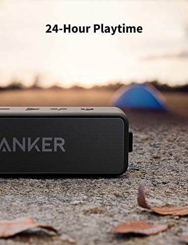 Anker Soundcore 2 Portable Bluetooth Speaker with Stereo Sound, Bluetooth 5, Bassup, IPX7 Waterproof, 24-Hour Playtime, Wireless Stereo Pairing, Speaker for Home, Outdoors, Travel - Image 6