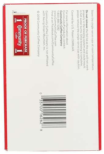 Community Coffee Cafe Special, 12 Count Single Serve Coffee Pods, Medium Dark Roast, Compatible with Keurig K-cup Brewers, 12 Count (Pack of 1) - Image 2