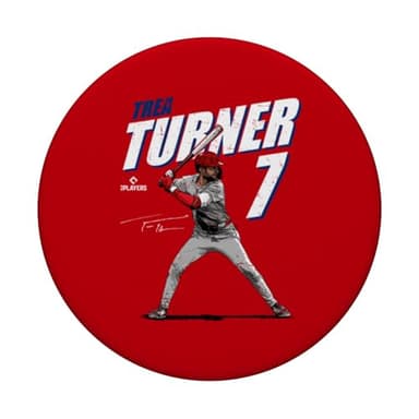Trea Turner | Philadelphia Baseball Players | MLBTUR3001 PopSockets Adhesive PopGrip - Image 3