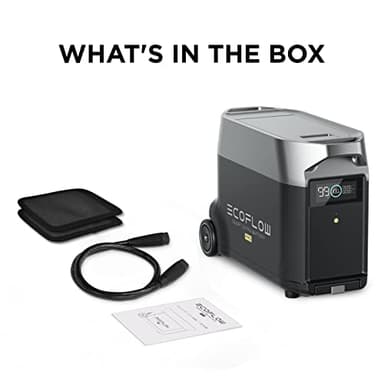 EF ECOFLOW DELTA Pro Extra Battery 3600Wh, 2.7H to Full Charge, Battery Backup for Home Use, Blackout, Camping, RV - Image 6