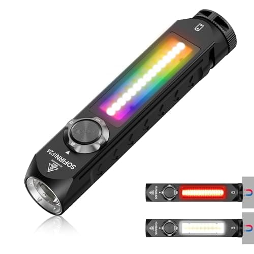 Sofirn IF24 Rechargeable Flashlights High Lumens, 2000LM Flashlights for Emergencies Home, LED Work Light, Multifunctional Powerful Pocket Flashlight, Magnetic Flashlight for EDC, Triple Light Sources - Image 1