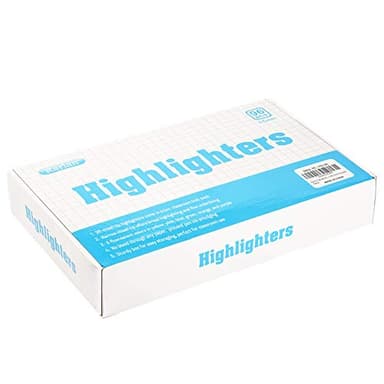 Rarlan Highlighters, Chisel Tip, Assorted Fluorescent, 96 Count Bulk Pack - Image 4