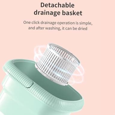 Portable small washing machine,13L Capacity Foldable Washer - Image 4