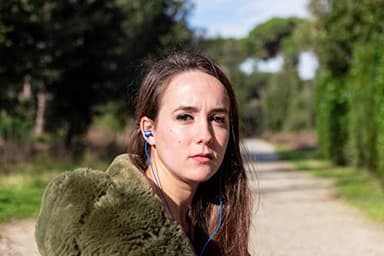 LUDOS Ultra Wired Earbuds in-Ear Headphones, 5 Years Warranty, Earphones with Microphone, Noise Isolating Ear Buds, Memory Foam for iPhone, Samsung, School Students, Kids, Women, Small Ears - Blue - Image 3