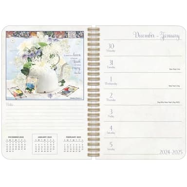 LANG Garden Botanicals 2025 Spiral Engagement Planner (25991011098) - Image 6