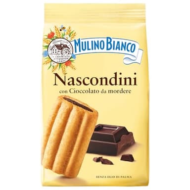 Mulino Bianco Nascondini 330g – Authentic Italian Biscuits with Hidden Chocolate Cream Filling – Perfect Snack or Coffee Companion – Made with Natural Ingredients and No Palm Oil - Image 4
