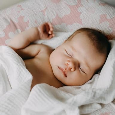 Gllquen Baby Muslin Bassinet Sheets 3 Pack, Breathable Elastic Cozy Fitted Cotton Bassinet Mattress Sheet for Baby Boy Girls, Fit for Hourglass Oval Rectangular Cradle Pad Sheets 33"x17" (Pink) - Image 4