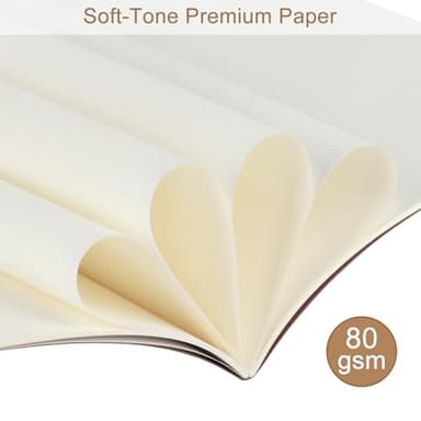 ZCZN 100 Pack A5 Kraft Notebooks Bulk, 8.15x5.5 Inches Blank Journaling Notebooks, Notebooks for Work, Composition Notebooks for School, Journal notebooks for kids, 60 Pages - Image 6