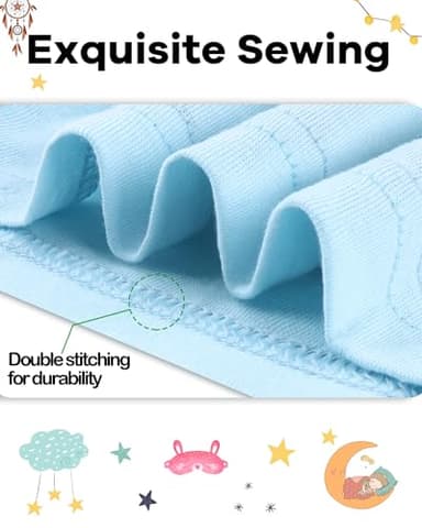 DAUGHTER QUEEN Girls Pajamas 18-24 Months Summer PJs Llama Pj Sets Baby Toddler 100% Cotton Short Sleeve Jammies Sleepwear Alpaca Clothes Outfits 18m/Mo 24m/Mth - Image 4